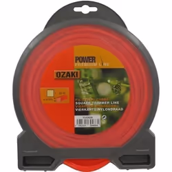 JARDIN PRATIC Fil nylon carré premium line OZAKI pour tondeuse - Ø 33 mm