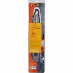 Guide OZAKI ZKC35 - Acier - 35 cm - 50 entraîneurs - 3/8 LP - 1.3 mm