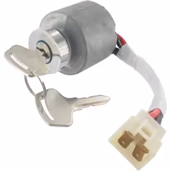 Contacteur à clé et clés adaptable pour machines KUBOTA BX22 BX23 BX1500 BX1800 BX1830 BX2200 BX2230 G1800 G1900 G2000 G21