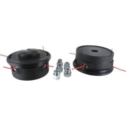 Tête fil nylon semi-automatique TAP-N-GO pour machines de cylindrées >45cc sortie 4 fils adaptable STIHL avec adaptateurs M12 x