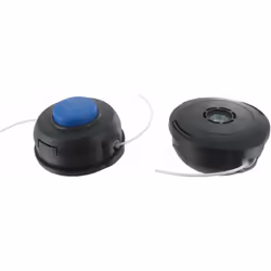Tête complète double fil adaptable pour machines HUSQVARNA modèles T-25. Diamètre 105mm. Adaptateur filetage M10 x 1,25mm. Re ...