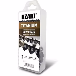 Chaîne OZAKI semi carrée - OZAKI - 3/8 - 44 entraîneurs - 13mm - induction titane