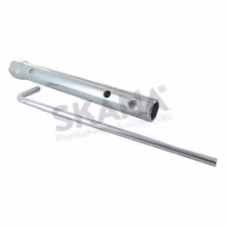 Clé à bougie dallumage à embout hexagonal et tube extra-long de 203mm - Dimensions : 16 x 21mm