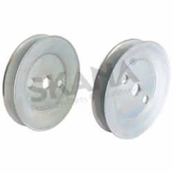 Poulie de palier adaptable JOHN DEERE pour modèles S200, X200, X300, X500, Z300, Z500. Remplace origine M170230, UC20697. Dim ...