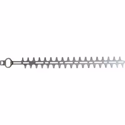 Lame inférieure adaptable - GREENSTAR - HL91 KC-E HL94 C-E - 750mm - Remplacement de lame - Gris