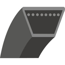Courroie lisse trapézoïdale qualité dorigine MTD adaptable pour coupe 42 à éjection latérale (section: 5/8 L: 74)