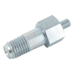 Adaptateur pour tête fil nylon à bouton métal TECOMEC - M8 x 125 gauche mâle