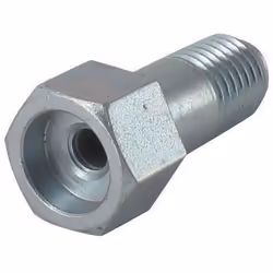 Adaptateur pour tête fil nylon à bouton métal TECOMEC - M8 x 125 gauche femelle