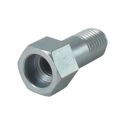 Adaptateur pour tête fil nylon à bouton métal TECOMEC - M12 x 175 gauche femelle