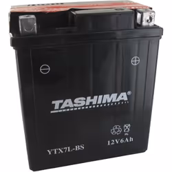 Batterie moto étanche FULBAT YTX7L-BS - 12V / 6Ah