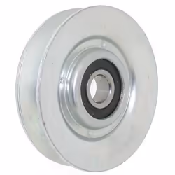 Poulie à gorge en V sur roulement adaptable pour tondeuse TORO de 21 - H: 214mm Ø: ext: 73mm Ø int: 1111mm
