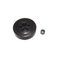 Pignon étoile 3/8 lp - 6 dents adaptable pour tronçonneuse HOMELITE modèles 20 23 25 27 2500 2700 3300 3314 3316 3350