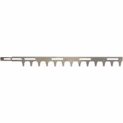 Lame inférieure adaptable pour taille-haie STIHL modèles HS72 HS74 HS75 HS76 HS80 HS85 - Longueur totale: 629mm