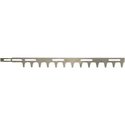 Lame inférieure adaptable pour taille-haie STIHL modèles HS72 HS74 HS75 HS76 HS80 HS85 - Longueur totale: 629mm