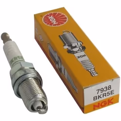 Bougie dallumage NGK BKR5E pour tondeuse - Marque NGK - Modèle BKR5E - Gris et blanc - Poids 0050 kg