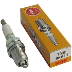 Bougie dallumage NGK BKR5E pour tondeuse - Marque NGK - Modèle BKR5E - Gris et blanc - Poids 0050 kg