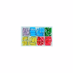 Coffret de fusibles Stéatite "BNA" de 5A à 25A. Composé d'un assortiment de 200 pièces. Dimensions et caractéristiques Modele ...