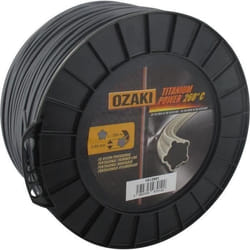 Bobine fil OZAKI TITANIUM POWER 24mm X 290m Profil pentagonal co-polymère haute résistance