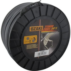 Bobine fil OZAKI TITANIUM POWER 27mm X 238m Profil pentagonal co-polymère haute résistance