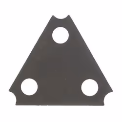 Lame triangulaire de broyeur EARTHQUAKE pour modèles 12457 14267 14268 9060300 9060140 9070300 9010400 et SIMPLICITY