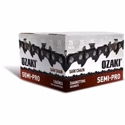 Rouleau de chaîne de tronçonneuse OZAKI carrée 325 058 25 pieds