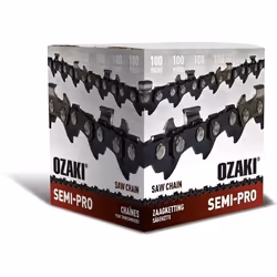 Rouleau de chaîne de tronçonneuse OZAKI semi-carrée 3/8 063 - 100 pieds