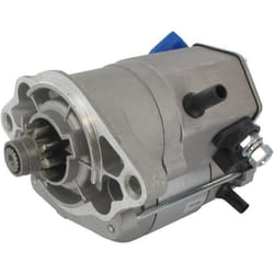 Démarreur KUBOTA 12V 9 dents 15504-63010 - 15504-63011 - 15504-63012 - 16235-63010 - 16612-63012 - 16871-63010 - 16871-63011