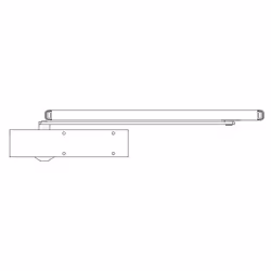 Ferme-porte à came - - Bras à glissière F2 à 4 Blanc SEVAX - ESV7192B - Ferme-porte bras à glissière F2 à 4 Blanc SEVAX 1154  ...