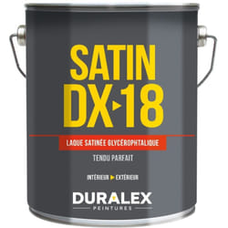 Laque satinée glycérophtalique DX18 intérieur extérieur 3l - DURALEX - 106100202