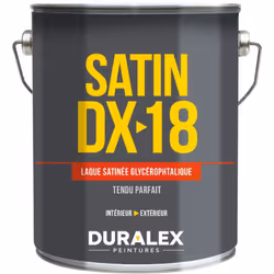 Peinture Finitions Glycero Satin DX18 intérieure / extérieure 1L - DURALEX - 106100211