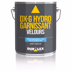 Cette peinture acrylique garnissante velours DX G de la marque Duralex est à base d'alkyde hydrodiluable et possède un aspect ...