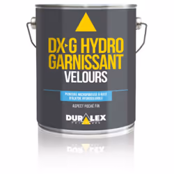 Cette peinture acrylique garnissante velours DX G de la marque Duralex est à base d'alkyde hydrodiluable et possède un aspect ...