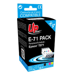 EPSON T0715 Pack Cartouches - Noir et Couleurs