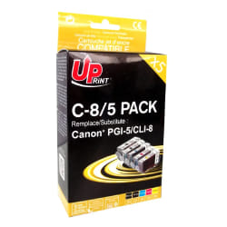 UPrint Canon PGI-5/CLI-8 - 5 Cartouches