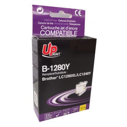 T3AZUR BJ1280YUP cartouche d'encre 1 pièce(s) Compatible Jaune