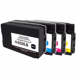 T3AZUR HJ932XLUPP4 cartouche d'encre 1 pièce(s) Noir, Cyan, Magenta, Jaune