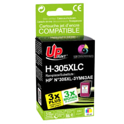 UPRINT Cartouche Encre HP 305XL Couleur Compatible