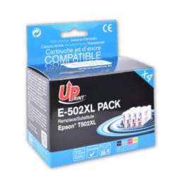Pack UPrint compatible EPSON 502XL - 4 cartouches