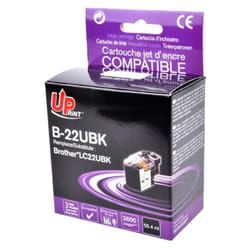 T3AZUR BJ22UXLBUP cartouche d'encre 1 pièce(s) Compatible Noir