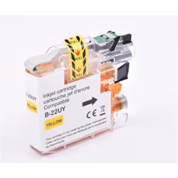 T3AZUR BJ22UXLYUP cartouche d'encre 1 pièce(s) Compatible Jaune