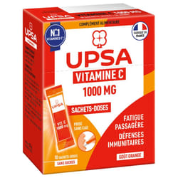 UPSA Vitalité Vitamine C 1000 mg 10 Sachets