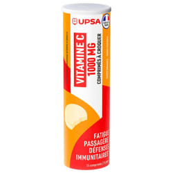 UPSA Vitamine C 1000 mg 15 Comprimés à Croquer