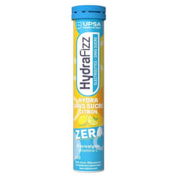 UPSA Hydrafizz Hydra Sans Sucre 16 Comprimés Effervescents