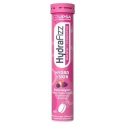 UPSA Hydrafizz Hydra+Skin 16 Comprimés Effervescents - Goût : Fruits Rouges