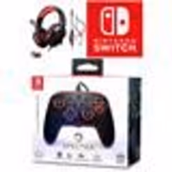 Manette et casque - Nintendo - SWITCH SPECTRA RGB - Filaire - Casque stéréo 2.0 - Haut-parleurs 50 mm