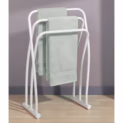 Allibert 814031 porte-serviettes et anneau porte-serviettes Blanc