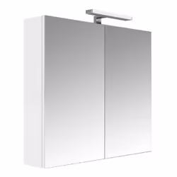 Allibert Juno, Blanc, Mural, 2 étagères, 2 portes(s), 800 mm, 160 mm