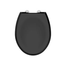 Allibert 824423 siège de toilette Thermoplastique Noir