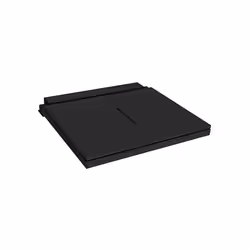Allibert 826353, Noir, Acier inoxydable, Mural
