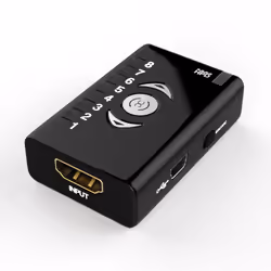 HDFury HDF0060-1, 1920 x 1200 pixels, Répéteur AV, Noir